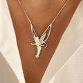 Fairy Necklace in Gold and Silver