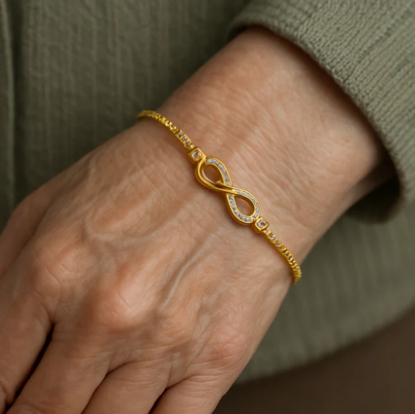 Adjustable Infinity Bracelet