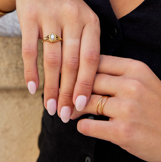 Gold Minimalist Wrap Ring