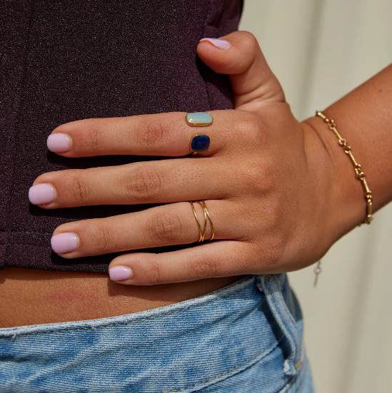 Gold Minimalist Wrap Ring