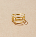 Gold Minimalist Wrap Ring