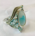 Vintage Turquoise Opal Ring