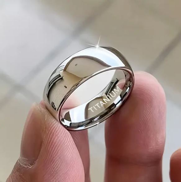 PANASH Titanium Steel 6mm Ring