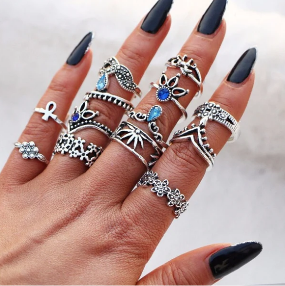 Unique Premium Pack of 8 to 12 Rings