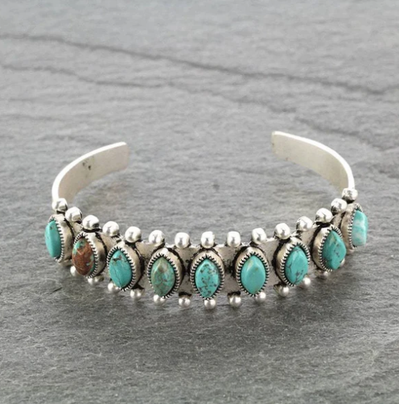 Vintage Turquoise Stone Bracelet