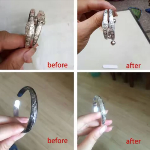 Claire's premium jewelry cleaning wipes
