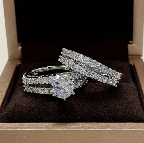 Eternal Radiance Ring Set