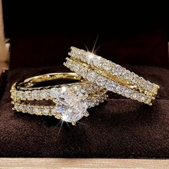 Eternal Radiance Ring Set